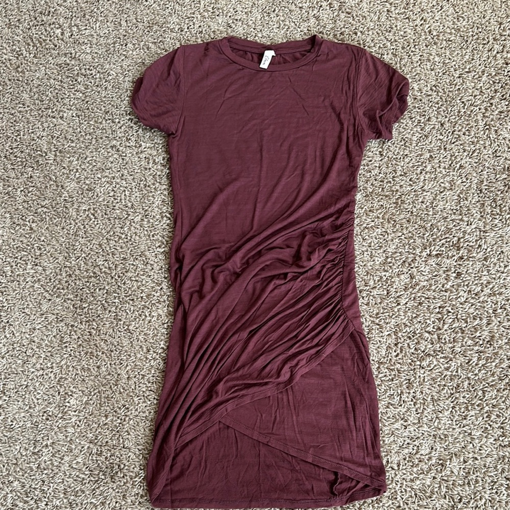 Elan: Elegant Burgundy Dress
